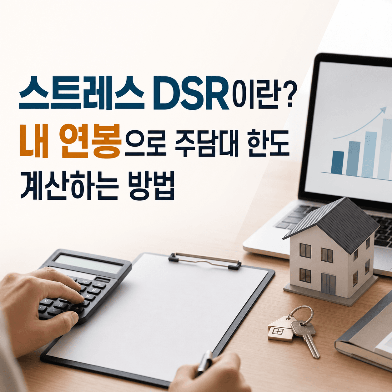 스트레스 DSR이란? 내 연봉으로 주담대 한도 계산하는 방법 - 뱅크몰 금융정보