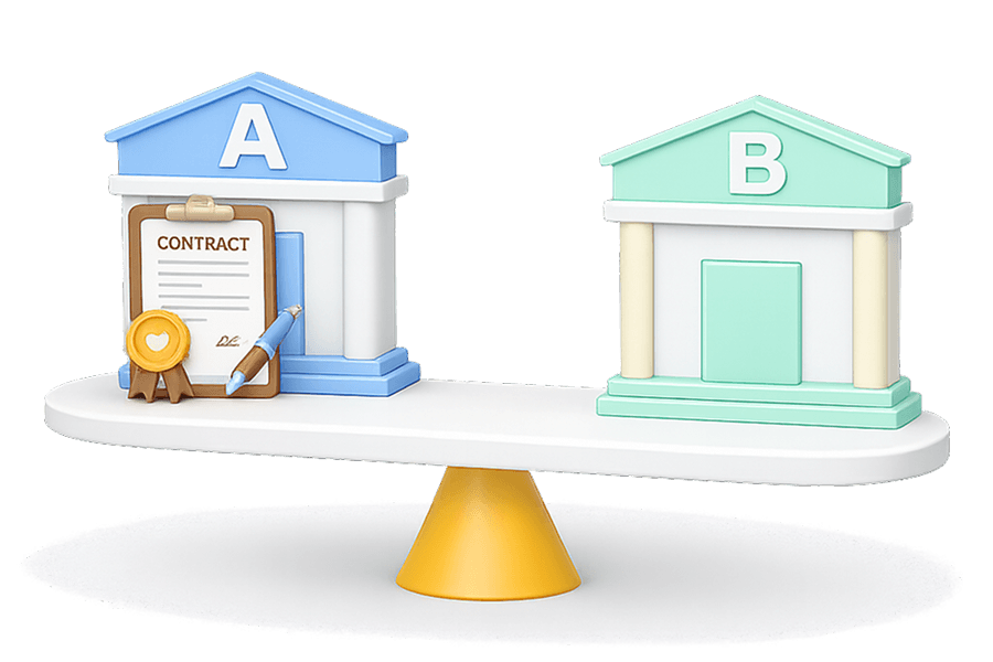 금융사별 전세대출 조건 비교 안내 이미지