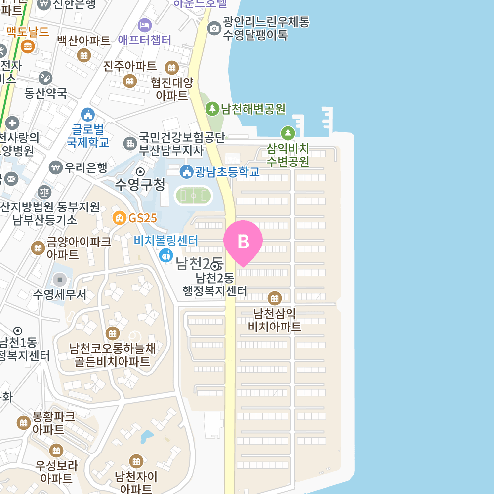 남천동 삼익비치타운, 광안리 바닷가 바로 옆 바다를 품은 단지 정보 - 뱅크몰 금융정보