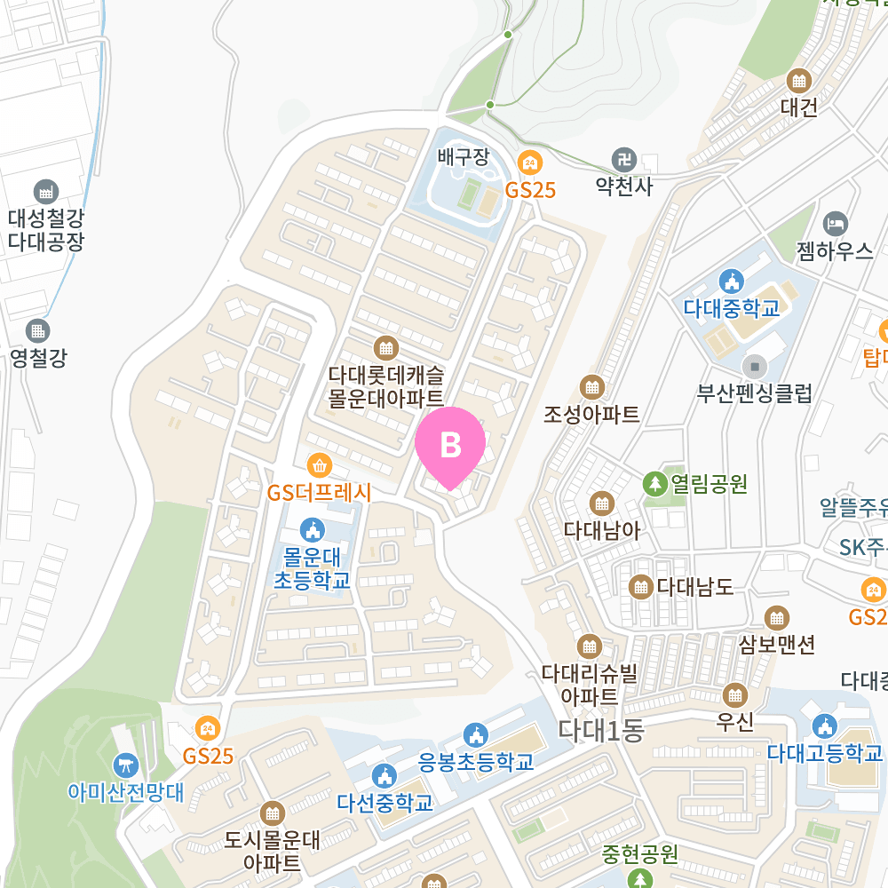 바다와 도심을 함께 누리는, 다대롯데캐슬몰운대 아파트 시세와 생활 정보 - 뱅크몰 금융정보