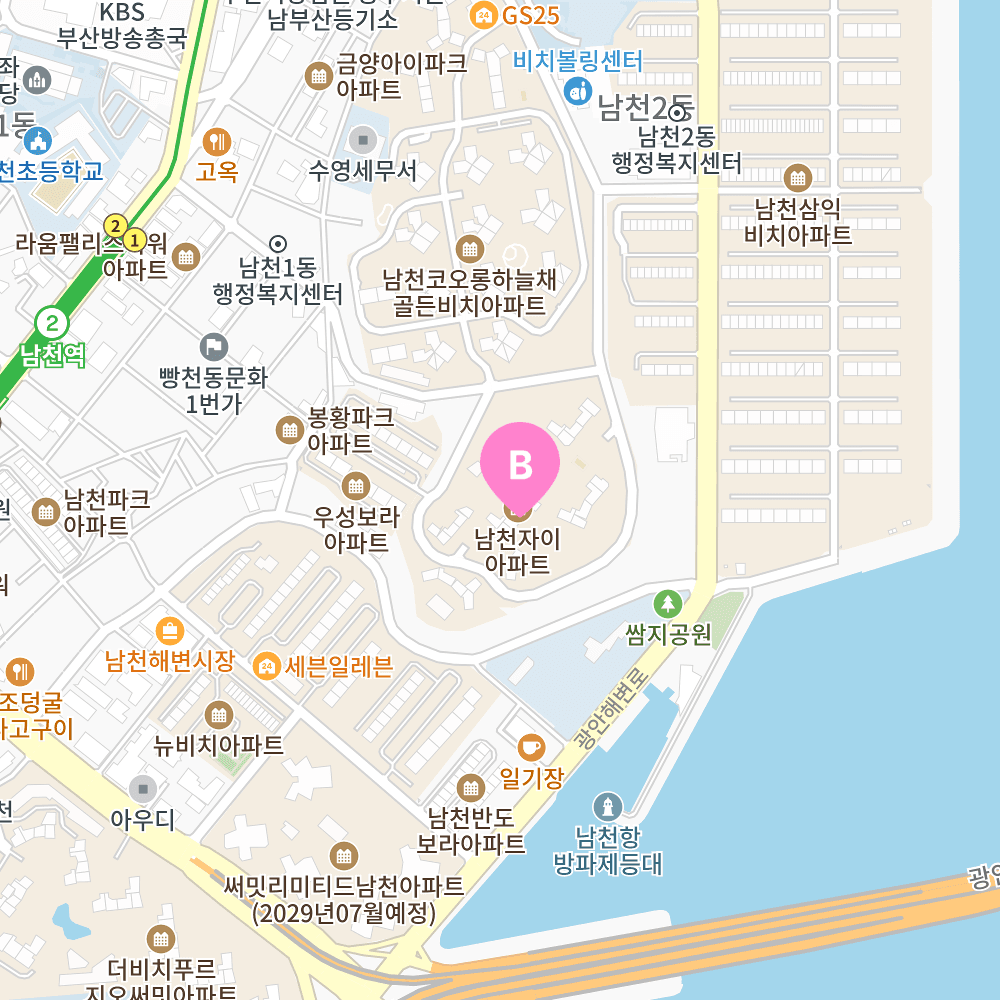 남천동 남천자이 아파트 정보 및 주변 인프라, 최근 실거래가는 얼마? - 뱅크몰 금융정보