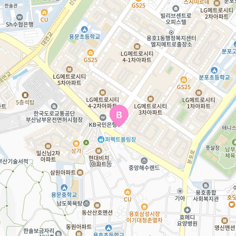 용호동 LG메트로시티 단지 정보, 매매 실거래가, 생활 인프라, 입지와 뷰 - 뱅크몰 금융정보